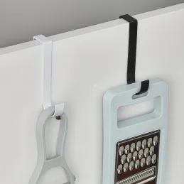 Vješalica za vrata i radijator MARKER / Crna mat