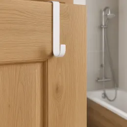 Vješalica za vrata i radijator MARKER / Mat bijela