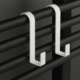 Vješalica za vrata i radijator MARKER / Mat bijela