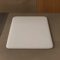 Kupaonska podloga s memorijskom pjenom SANTANA 600 x 400 mm / Svjetlosiva