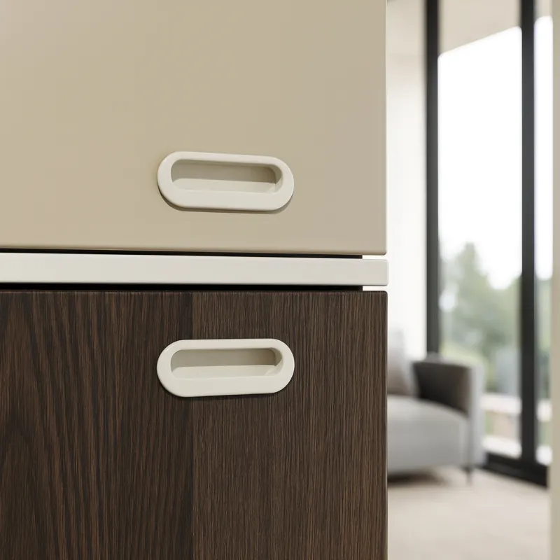 Ugradbena ručka SPARE / Bijela