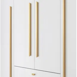 Ručka za ormar ELDORA 1090mm / Brušeno zlatna
