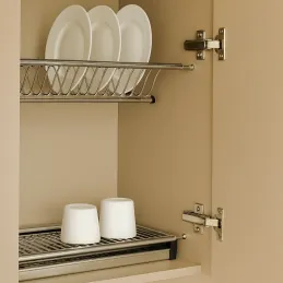 Ocjeđivač posuđa za gornju kuhinjsku jedinicu / Nehrđajući čelik