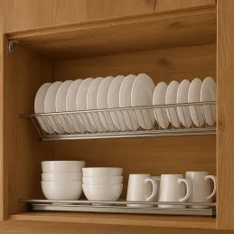 Ocjeđivač posuđa za gornju kuhinjsku jedinicu / Nehrđajući čelik