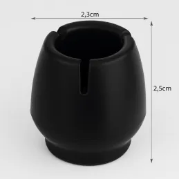 Set od 16 kom zaštitnih navlaka za stolice / Crna mat