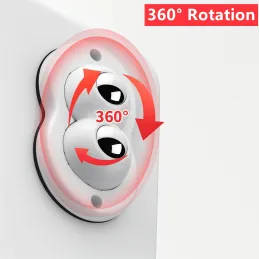 Set od 4 samoljepljiva ležajna klizača za namještaj ROLLER DUO / Bijela