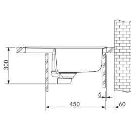 Set G256 Kameninový sudoper Franke MRG 611-62 + Slavina FS 3229 / Sivi kamen