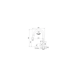 Set G256 Kameninski sudoper Franke MRG 611-62 + Slavina FS 3229 / Crna mat