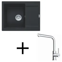 Set G275 Keramički sudoper Franke MRG 611-62 + Slavina FS 3230 / Onyx