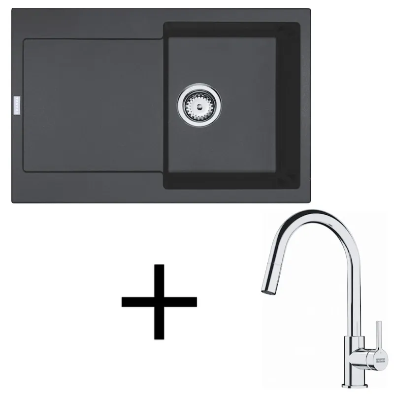 Set G258 Kamenin sudoper Franke MRG 611+ Miješalica FS 3229 / Onyx