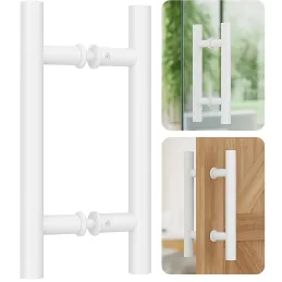 Obostrana ručka za vrata HOME / Bijela