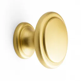 Ručka knopka SIMON / Matirano zlatna