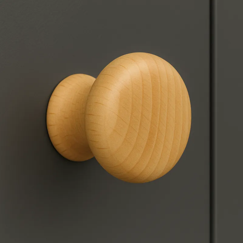 Drvena ručkica knop NADIN / Lakirani bukva