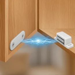 Namještajni magnet PRACTIC / Bijeli