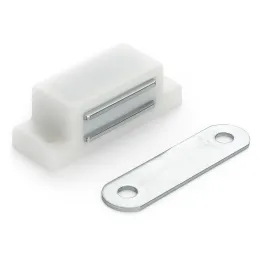 Namještajni magnet PRACTIC / Bijeli