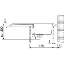 Set G259 KameninUmivaonik Franke MRG 611+ Miješalica FS 3230 / Onyx