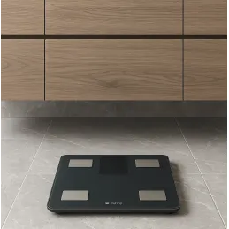 Pametna vaga s aplikacijom FEEL FIT / Crna