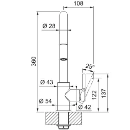 Set G260 Keramički sudoper Franke MRG 611-78 BB + Slavina FS 3229 / Sivi kamen