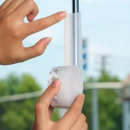 Set od 2 komada zaštitne silikonske brtve za vrata 1800 mm / Prozirno