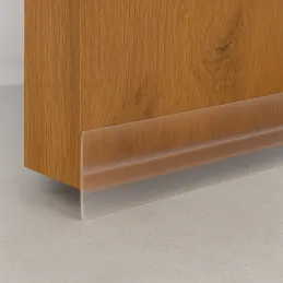 Set od 2 komada zaštitne silikonske brtve za vrata 1800 mm / Prozirno