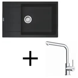 Set G277 Set od keramičkog sudopera Franke MRG 611-78 BB + slavina FS 3230 / Onyx