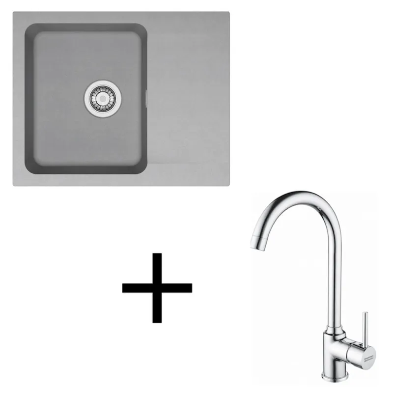 Set T94 Tectonit sudoper Franke OID 611-62 + Slavina FP 9000 / Siva