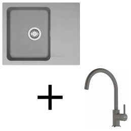 Set T118 Tectonit sudoper Franke OID 611-62 + Slavina FC 6018 / Siva