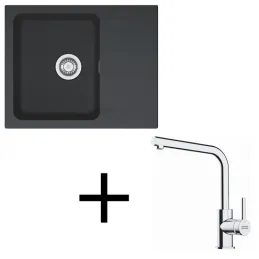 Set T118 Tectonit sudoper Franke OID 611-62 + Slavina FS 3230 / Crna