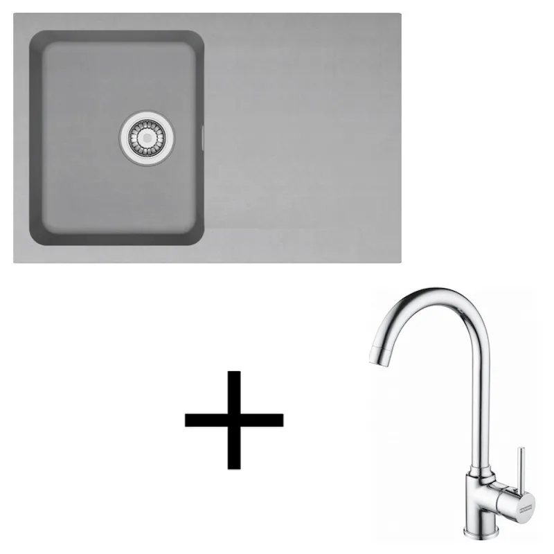 Set T96 Tectonit sudoper Franke OID 611-78 + Slavina FP 9000 / Siva