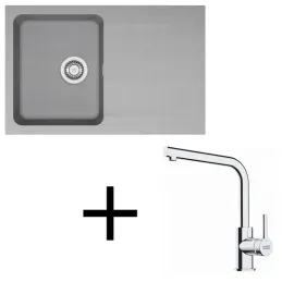 Set T111 Tectonit sudoper Franke OID 611-78 + Miješalica FS 3230 / Siva