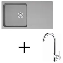 Set T98 Tectonit sudoper Franke OID 611 + Slavina FP 9000 / Siva