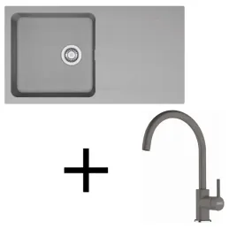 Set T120 Tectonit sudoper Franke OID 611 + Slavina FC 6018 / Siva