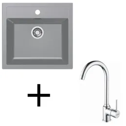 Set T102 Tectonit sudoper Franke SID 610+ Slavina FP 9000 / Siva