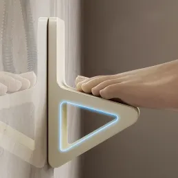 Podloga za odlaganje nogu za kupaonicu ili hodnik / Bijela krem