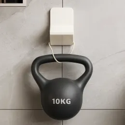 Podloga za odlaganje nogu za kupaonicu ili hodnik / Bijela krem