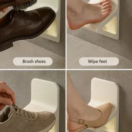 Podloga za odlaganje nogu za kupaonicu ili hodnik / Bijela krem