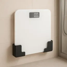 Par plastičnih držača za vagu ili dasku za rezanje / Crna