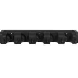 Univerzalna vješalica za metle i mopove / Crna