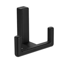 Vješalica ZENO DUO / Crna mat