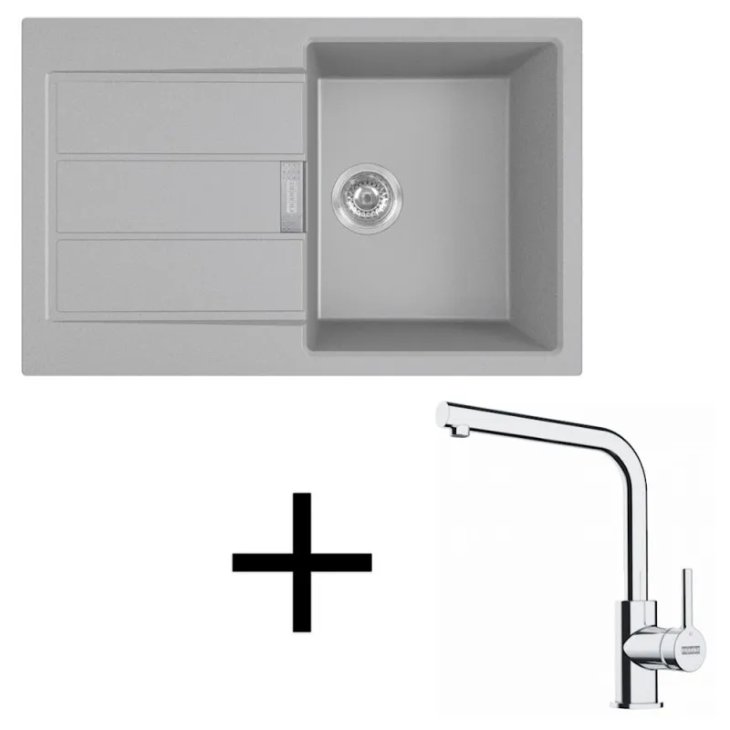 Set T123 Tectonit sudoper Franke S2D 611-78 + Slavina FS 3230  / Siva