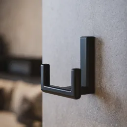 Vješalica ZENO DUO / Crna mat