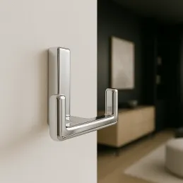 Vješalica ZENO DUO / Sjajni krom