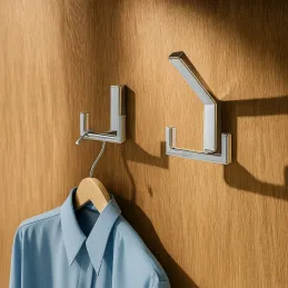 Vješalica ZENO DUO / Sjajni krom