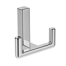 Vješalica ZENO DUO / Sjajni krom