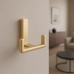 Vješalica ZENO DUO / Zlatna mat