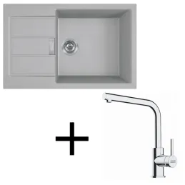 Set T116 Tectonit sudoper Franke S2D 611-78 XL + Pipa FS 3230 / Siva