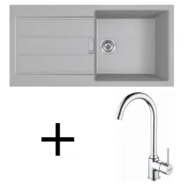 Set T108 Tectonit sudoper Franke S2D 611-100 + Slavina FP 9000 / Siva