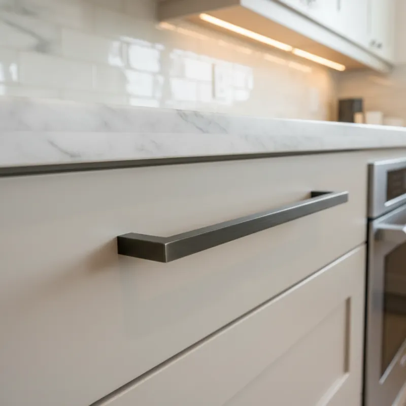 Ručka ERON / Brušeni crni