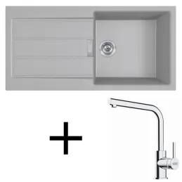 Set T117 Tectonit sudoper Franke S2D 611-100 + Slavina FS 3230 / Siva