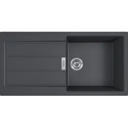 Set T117 Tectonit sudoper Franke S2D 611-100 + Slavina FS 3230 / Crna